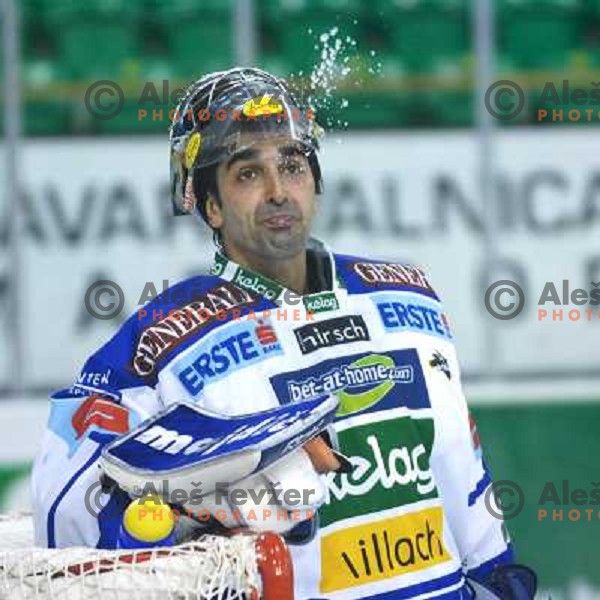VSV goalie Gerd Prohaska 