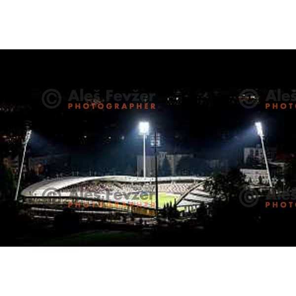 Stadium Ljudski vrt during football match between Maribor and Aberdeen, 3rd qualifying round of UEFA Europa League 2016/17, played in Ljudski vrt, Maribor, Slovenia on August 4, 2016 