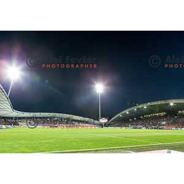 Stadium Ljudski vrt during football match between Maribor and Aberdeen, 3rd qualifying round of UEFA Europa League 2016/17, played in Ljudski vrt, Maribor, Slovenia on August 4, 2016