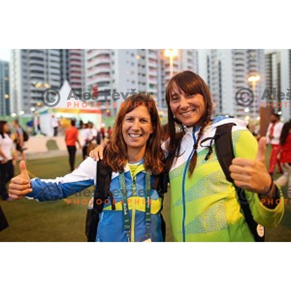 Team Welcome Ceremony of Slovenia Olympic team in Olympic Village, Rio de Janeiro 2016 Olympic games on August 4, 2016