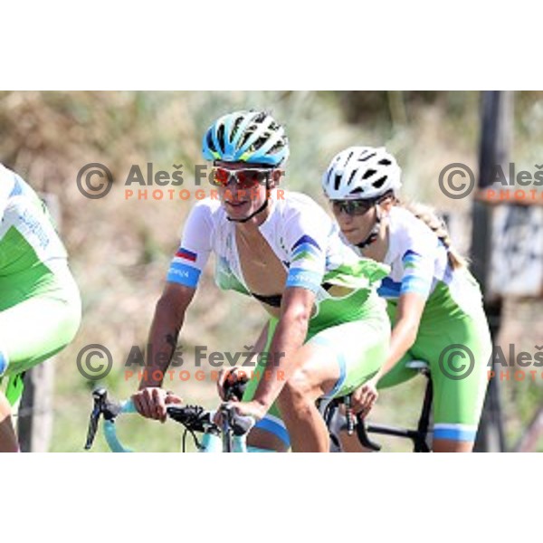 Primoz Roglic of Slovenia during practice for road cycling race on Grumari loop, Rio de Janeiro 2016 Olympic games on August 5, 2016