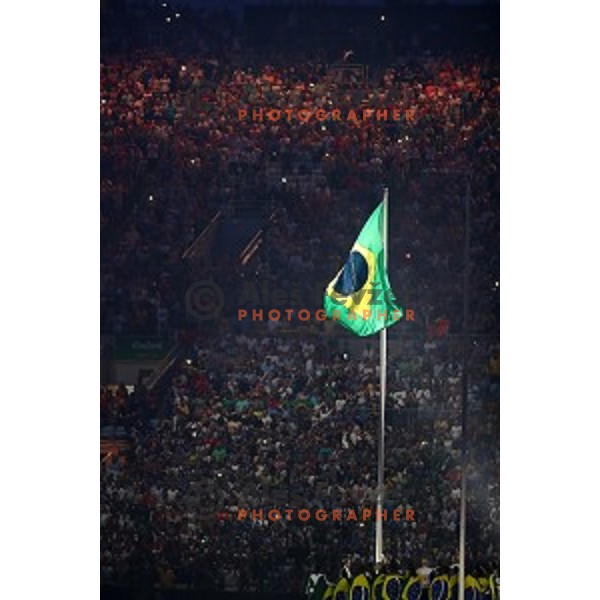 Opening Ceremony of Rio de Janeiro 2016 Olympic games at Maracana Stadium , Brasil on August 5, 2016