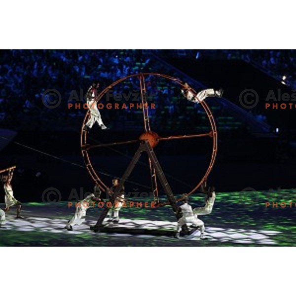 Opening Ceremony of Rio de Janeiro 2016 Olympic games at Maracana Stadium , Brasil on August 5, 2016