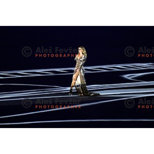 Opening Ceremony of Rio de Janeiro 2016 Olympic games at Maracana Stadium , Brasil on August 5, 2016