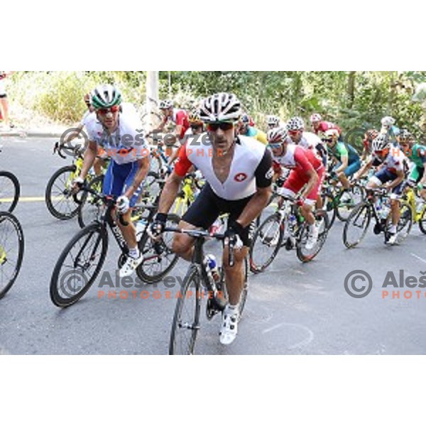 Men\'s Road race at Rio de Janeiro 2016 Olympic games , Brasil on August 6, 2016