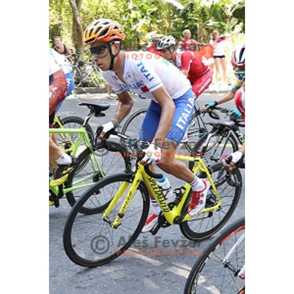 Fabio Aru of Italy during Men\'s Road race at Rio de Janeiro 2016 Olympic games , Brasil on August 6, 2016