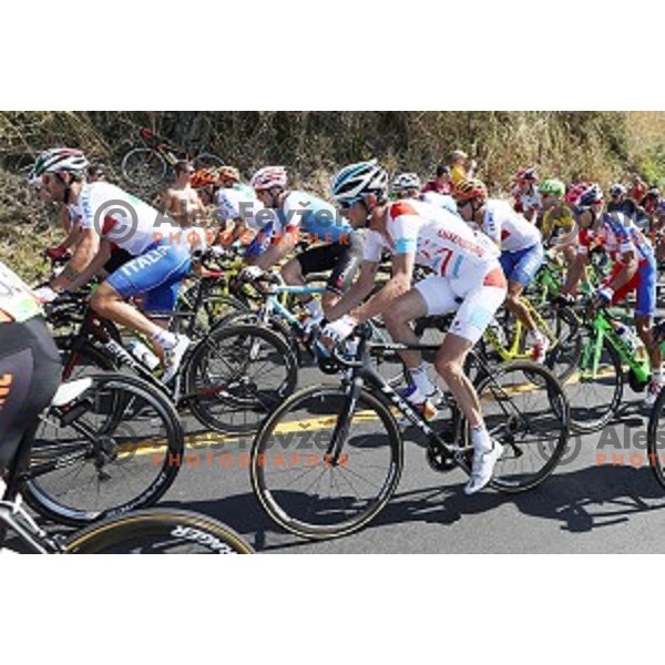 Men\'s Road race at Rio de Janeiro 2016 Olympic games , Brasil on August 6, 2016