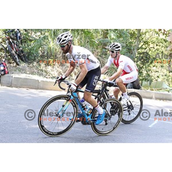 Men\'s Road race at Rio de Janeiro 2016 Olympic games , Brasil on August 6, 2016