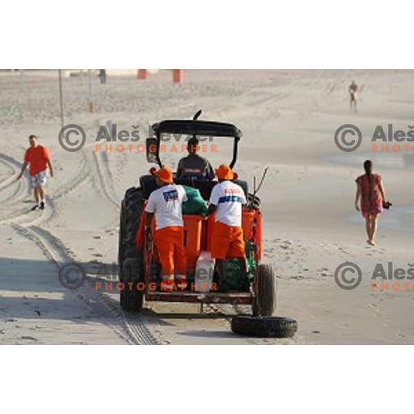 Copacabana beach ,Rio de Janeiro 2016 Olympic games , Brasil on August 6, 2016