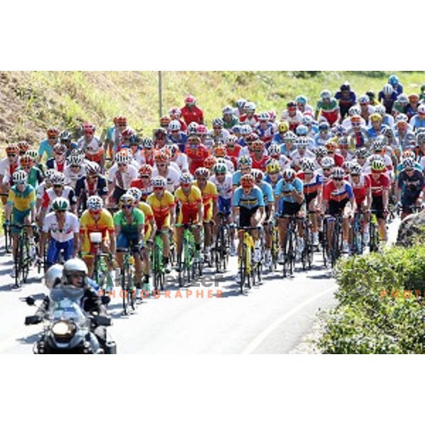 Men\'s Road race at Rio de Janeiro 2016 Olympic games , Brasil on August 6, 2016