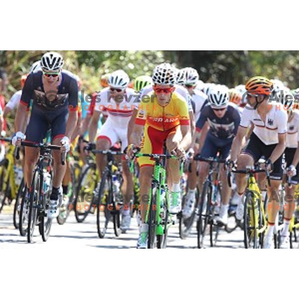 Men\'s Road race at Rio de Janeiro 2016 Olympic games , Brasil on August 6, 2016