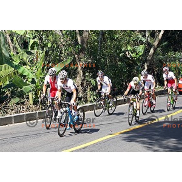 Men\'s Road race at Rio de Janeiro 2016 Olympic games , Brasil on August 6, 2016