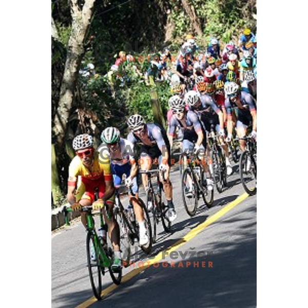 Men\'s Road race at Rio de Janeiro 2016 Olympic games , Brasil on August 6, 2016