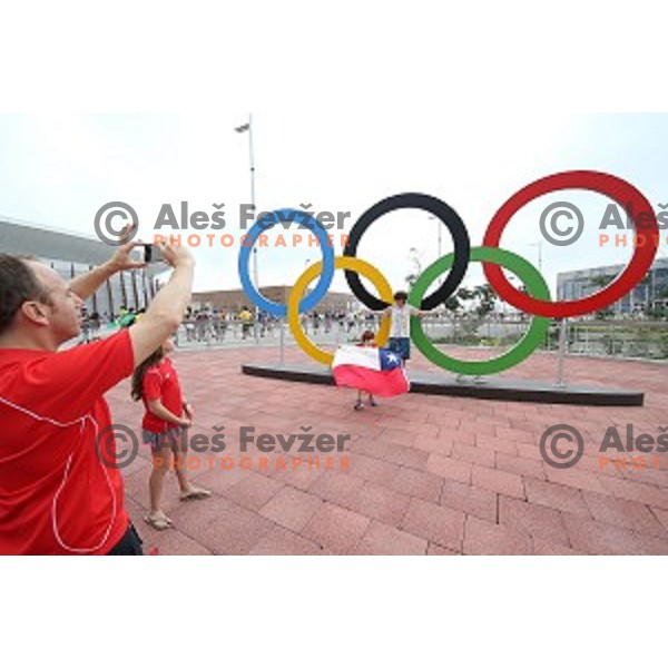 Barra Olympic park during Rio de Janeiro 2016 Olympic games , Brasil on August 7, 2016