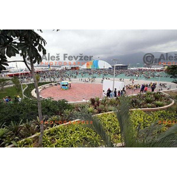 Barra Olympic park during Rio de Janeiro 2016 Olympic games , Brasil on August 7, 2016
