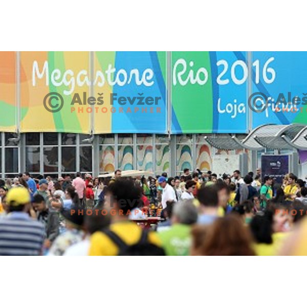 Barra Olympic park during Rio de Janeiro 2016 Olympic games , Brasil on August 7, 2016