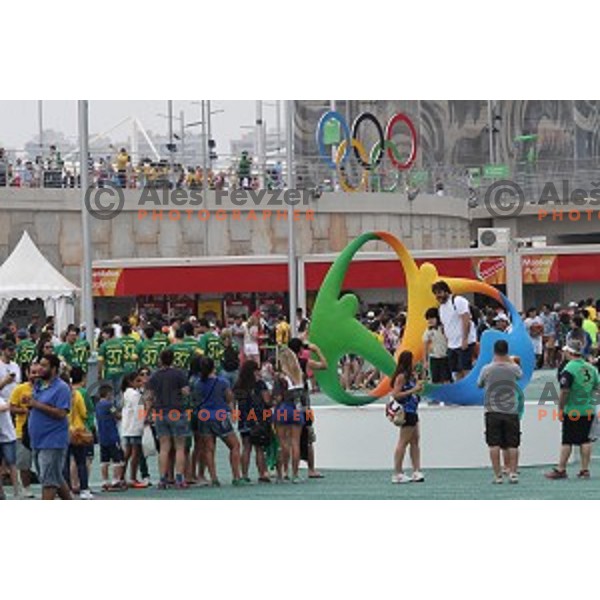 Barra Olympic park during Rio de Janeiro 2016 Olympic games , Brasil on August 7, 2016
