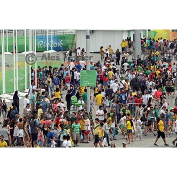 Barra Olympic park during Rio de Janeiro 2016 Olympic games , Brasil on August 7, 2016