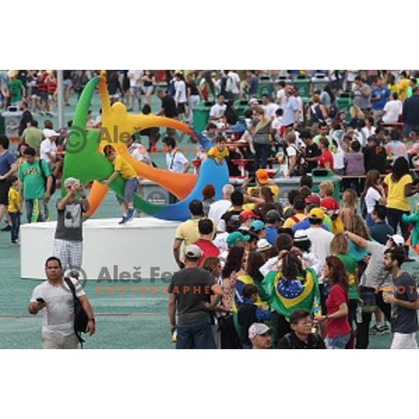 Barra Olympic park during Rio de Janeiro 2016 Olympic games , Brasil on August 7, 2016