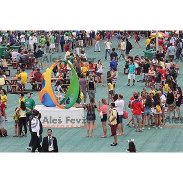 Barra Olympic park during Rio de Janeiro 2016 Olympic games , Brasil on August 7, 2016