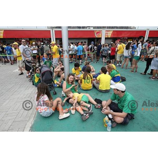 Barra Olympic park during Rio de Janeiro 2016 Olympic games , Brasil on August 7, 2016