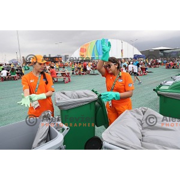 Barra Olympic park during Rio de Janeiro 2016 Olympic games , Brasil on August 7, 2016