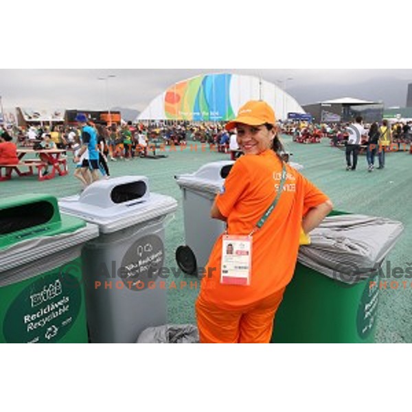 Barra Olympic park during Rio de Janeiro 2016 Olympic games , Brasil on August 7, 2016