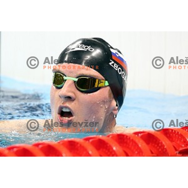 Robert Zbogar of Slovenia swims in qualification of 200 meters freestyle at Rio de Janeiro 2016 Olympic games , Brasil on August 8, 2016