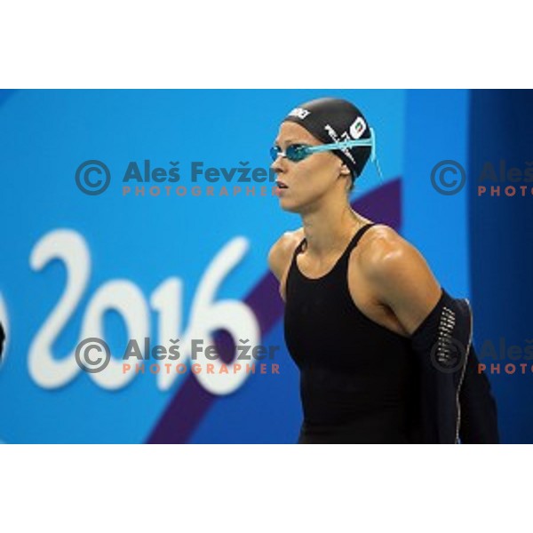 Federica Pellegrini (ITA) swims in qualification of women\'s 200 meters freestyle at Rio de Janeiro 2016 Olympic games , Brasil on August 8, 2016