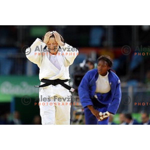 Tina Trstenjak (SLO) Olympic champion of Judo Women\'s -63 kg category at Rio de Janeiro 2016 Olympic games , Brasil on August 9, 2016