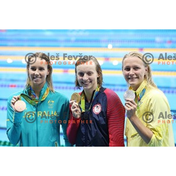 swims in the Final of 200 meters freestyle at Rio de Janeiro 2016 Olympic games , Brasil on August 9, 2016