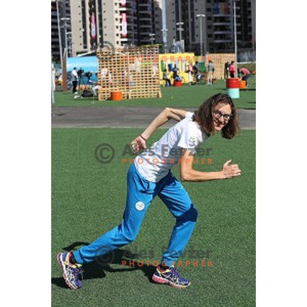 Daneja Grandovec in Barra Olympic Village at Rio de Janeiro 2016 Olympic games , Brazil on August 11 , 2016