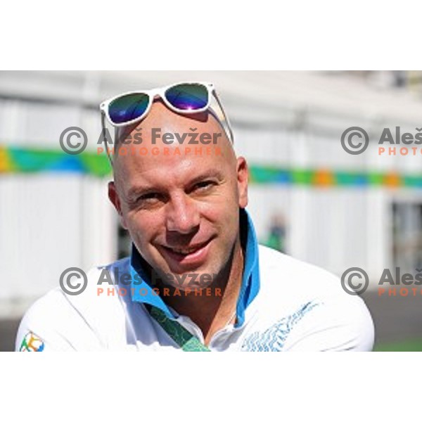 Rok Predanic in Barra Olympic Village at Rio de Janeiro 2016 Olympic games , Brazil on August 11 , 2016