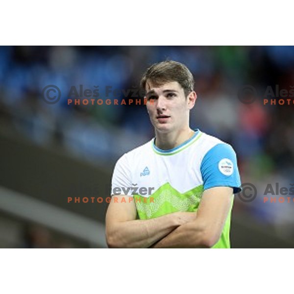 Robert Renner of Slovenia in pole vault qualification at Olympic Stadium during Rio de Janeiro 2016 Olympic games , Brazil on August 13 , 2016