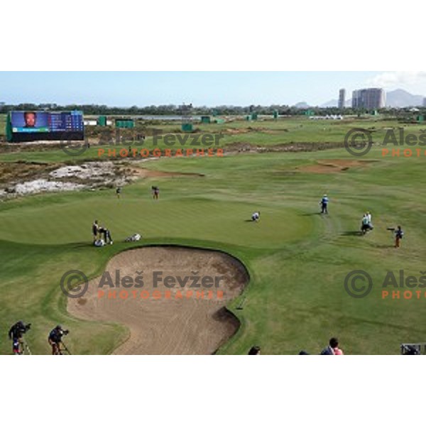 Olympic golf tournament at Barra Golf course during Rio de Janeiro 2016 Olympic games , Brazil on August 12 , 2016