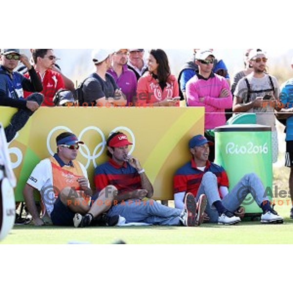 Bubba Watson (USA) in action during second round of Olympic golf tournament at Barra Golf course during Rio de Janeiro 2016 Olympic games , Brazil on August 12 , 2016