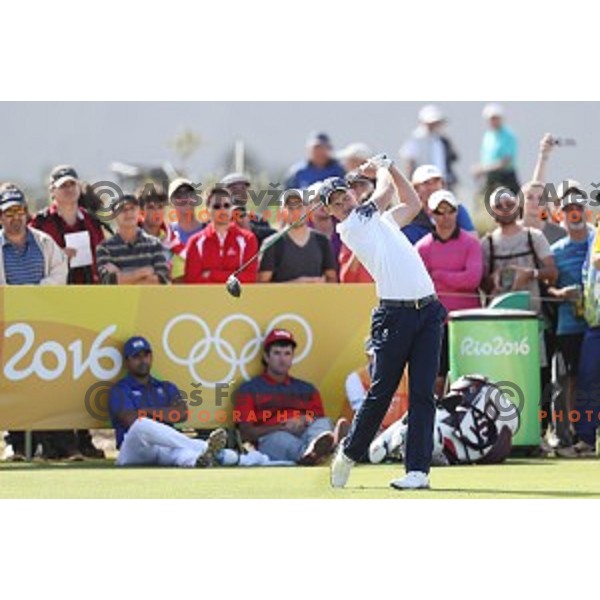 Danny Willett (GBR) in action during second round of Olympic golf tournament at Barra Golf course during Rio de Janeiro 2016 Olympic games , Brazil on August 12 , 2016
