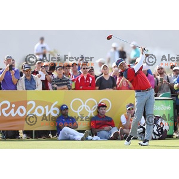 Olympiv bronze medalist Matt Kuchar (USA) in action during second round of Olympic golf tournament at Barra Golf course during Rio de Janeiro 2016 Olympic games , Brazil on August 12 , 2016