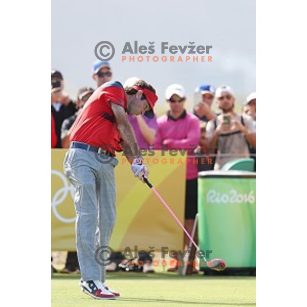 Bubba Watson (USA) in action during second round of Olympic golf tournament at Barra Golf course during Rio de Janeiro 2016 Olympic games , Brazil on August 12 , 2016