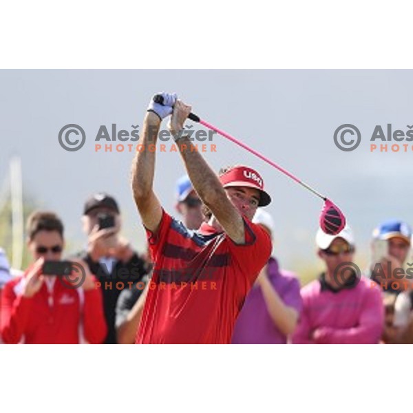 Bubba Watson (USA) in action during second round of Olympic golf tournament at Barra Golf course during Rio de Janeiro 2016 Olympic games , Brazil on August 12 , 2016
