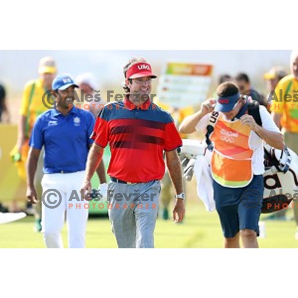Bubba Watson (USA) in action during second round of Olympic golf tournament at Barra Golf course during Rio de Janeiro 2016 Olympic games , Brazil on August 12 , 2016