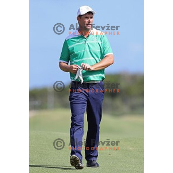 Padraig Harrington (IRL) in action during second round of Olympic golf tournament at Barra Golf course during Rio de Janeiro 2016 Olympic games , Brazil on August 12 , 2016