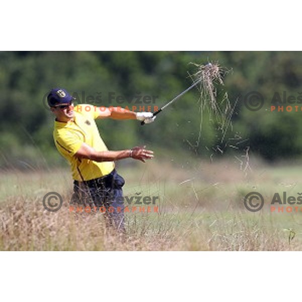 Martin Kaymer (GER) in action during second round of Olympic golf tournament at Barra Golf course during Rio de Janeiro 2016 Olympic games , Brazil on August 12 , 2016