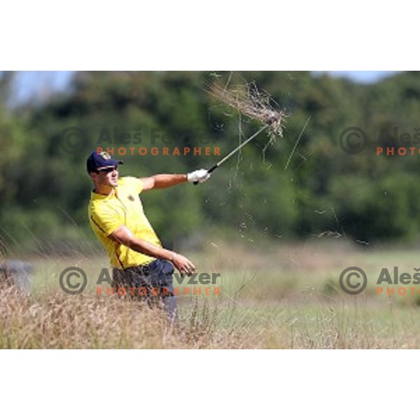 Martin Kaymer (GER) in action during second round of Olympic golf tournament at Barra Golf course during Rio de Janeiro 2016 Olympic games , Brazil on August 12 , 2016