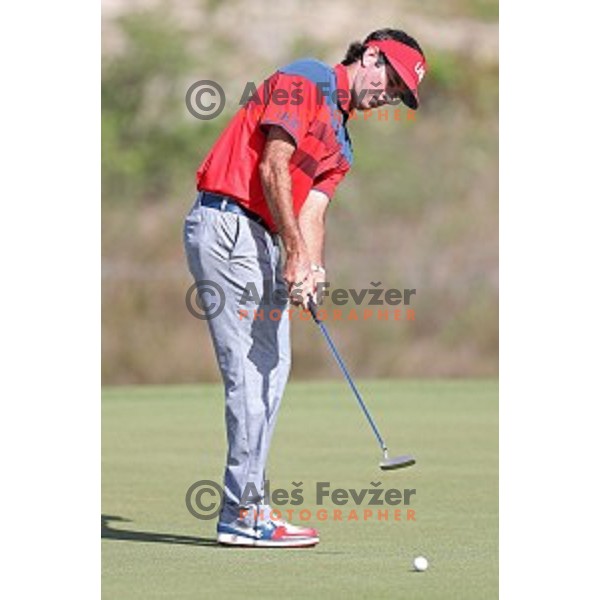 Bubba Watson (USA) in action during second round of Olympic golf tournament at Barra Golf course during Rio de Janeiro 2016 Olympic games , Brazil on August 12 , 2016