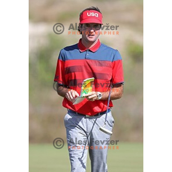 Bubba Watson (USA) in action during second round of Olympic golf tournament at Barra Golf course during Rio de Janeiro 2016 Olympic games , Brazil on August 12 , 2016