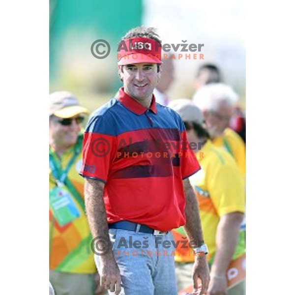 Bubba Watson (USA) in action during second round of Olympic golf tournament at Barra Golf course during Rio de Janeiro 2016 Olympic games , Brazil on August 12 , 2016