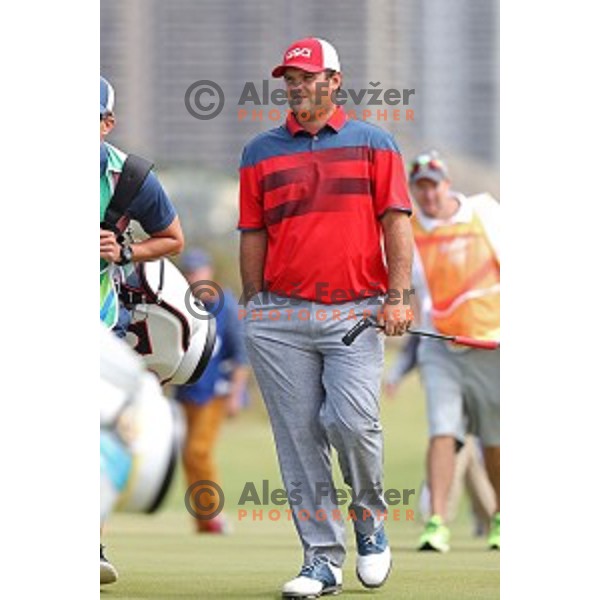 Patrick Reed (USA) in action during second round of Olympic golf tournament at Barra Golf course during Rio de Janeiro 2016 Olympic games , Brazil on August 12 , 2016
