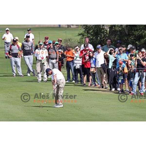 Adison da Silva (BRA) in action during second round of Olympic golf tournament at Barra Golf course during Rio de Janeiro 2016 Olympic games , Brazil on August 12 , 2016