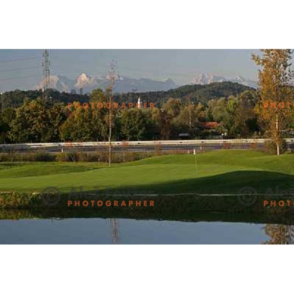 Second hole at Trnovo golf course in Ljubljana 30.9.2007. Photo by Ales Fevzer 
